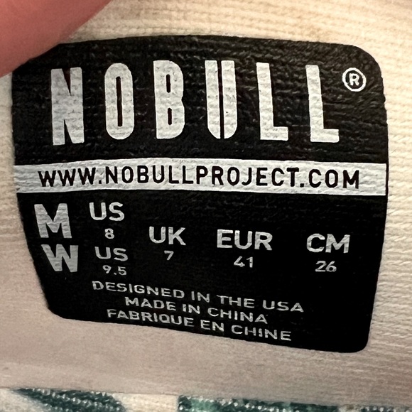 NOBULL Women's Floral White Sneakers - Picture 14 of 14